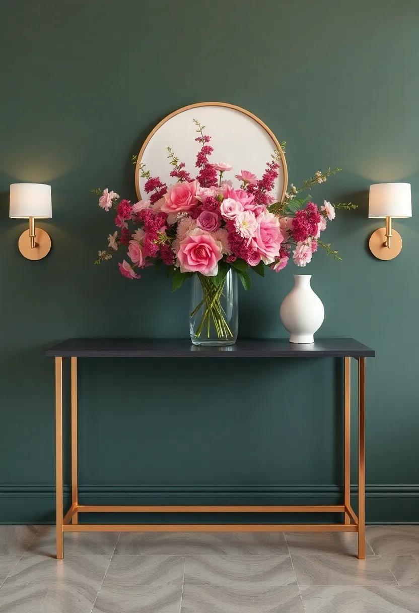 Floral ⁣Arrangements ‌to Add Life to ⁣Your Console Table Design