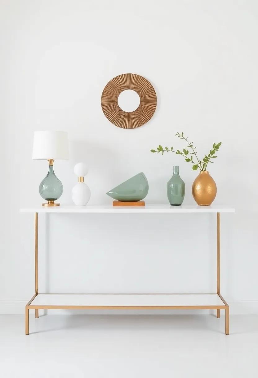 The Art of Symmetry in⁣ Console Table⁣ Arrangement