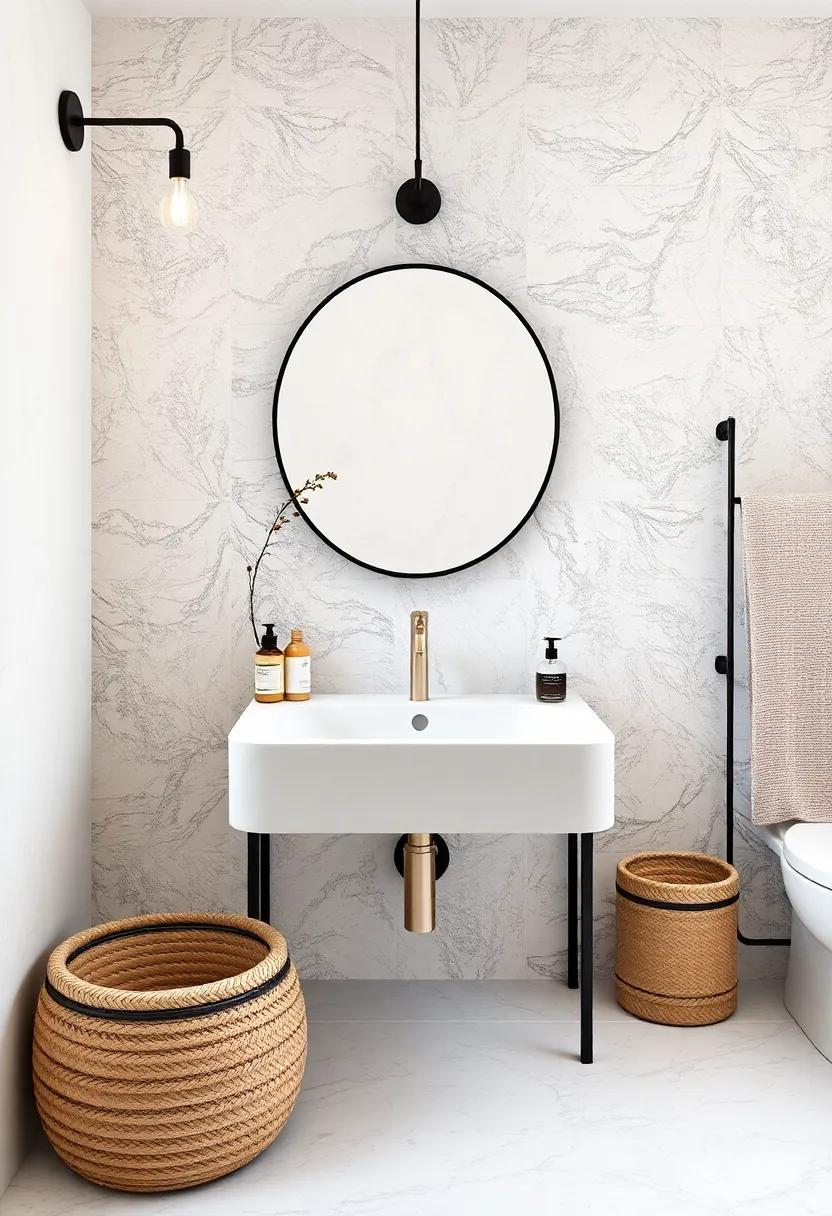 Refined Textures and Finishes to Enrich your Bathroom Sink Area