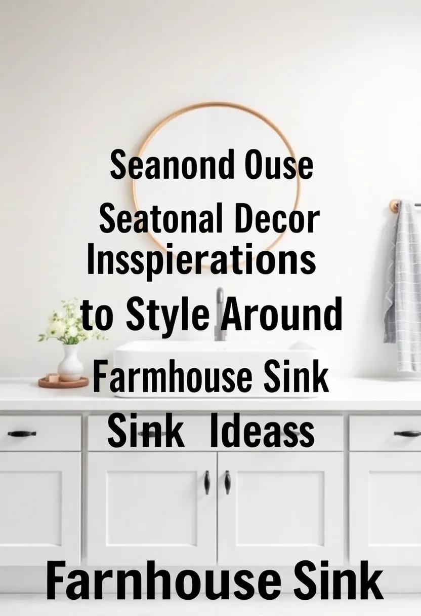 Seasonal Decor Inspirations to Style Around Your ⁣Farmhouse Sink