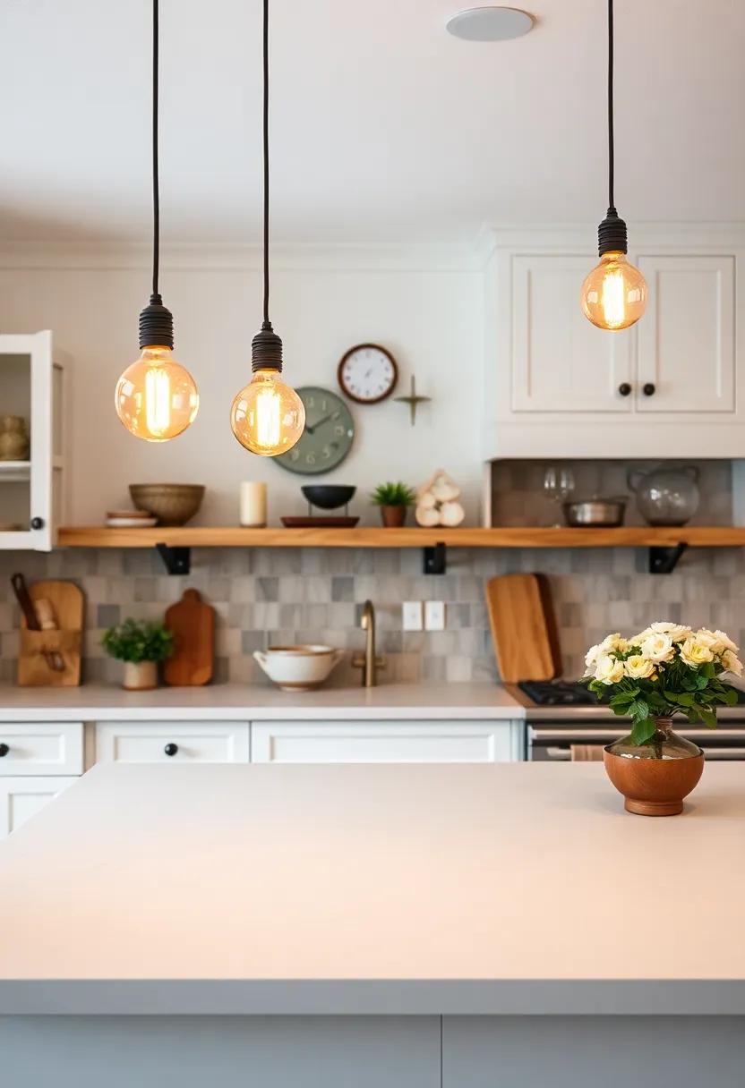 Enhancing Ambiance With Warm Vintage Edison Bulbs In Your⁤ Farmhouse Kitchen