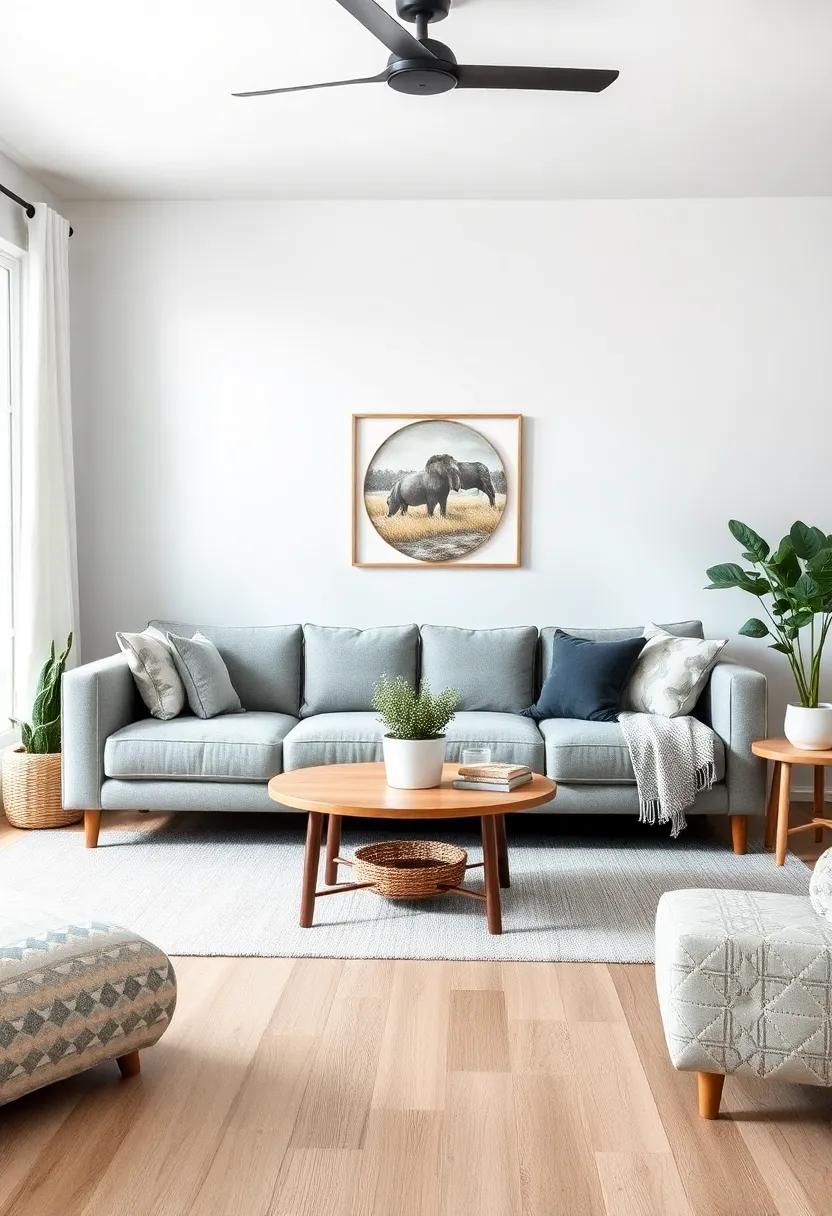 The ‌Allure of a Grey ‌Couch as a Focal point⁣ in‍ Cozy⁢ Decor