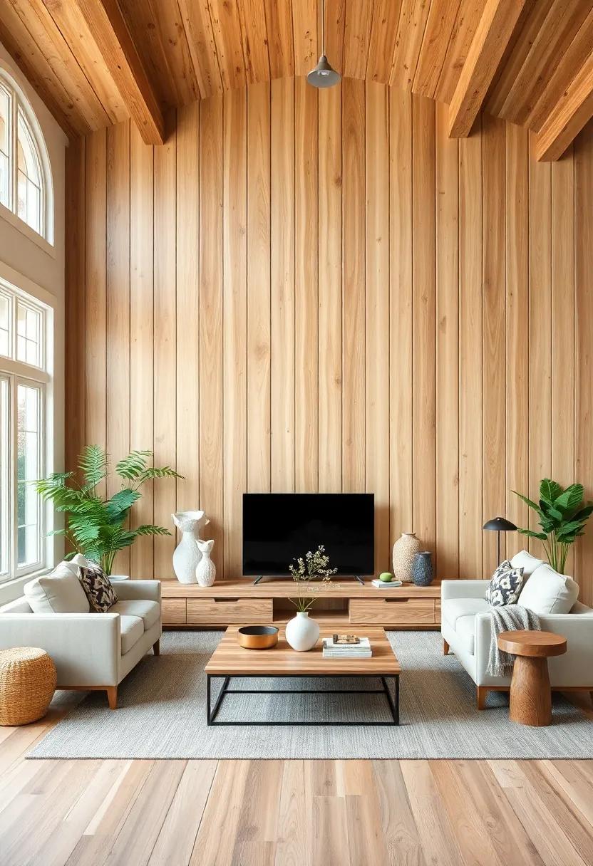 Embracing the Warmth ⁣of⁢ Natural ⁣Wood: ⁢The Allure ⁤of Wooden Wall Paneling