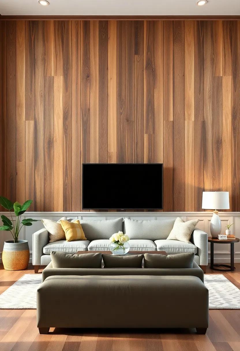 Accent walls That Speak Volumes: Creating a Focal Point with⁣ Paneling