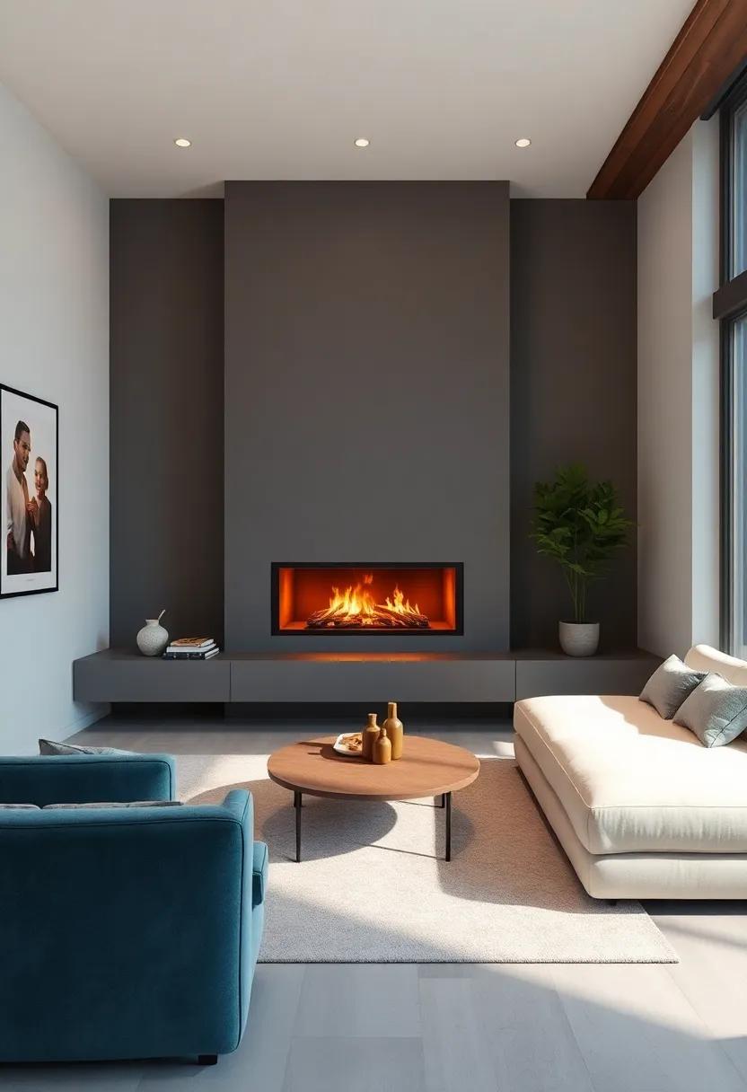 Transforming Small Spaces with Floating Fireplaces