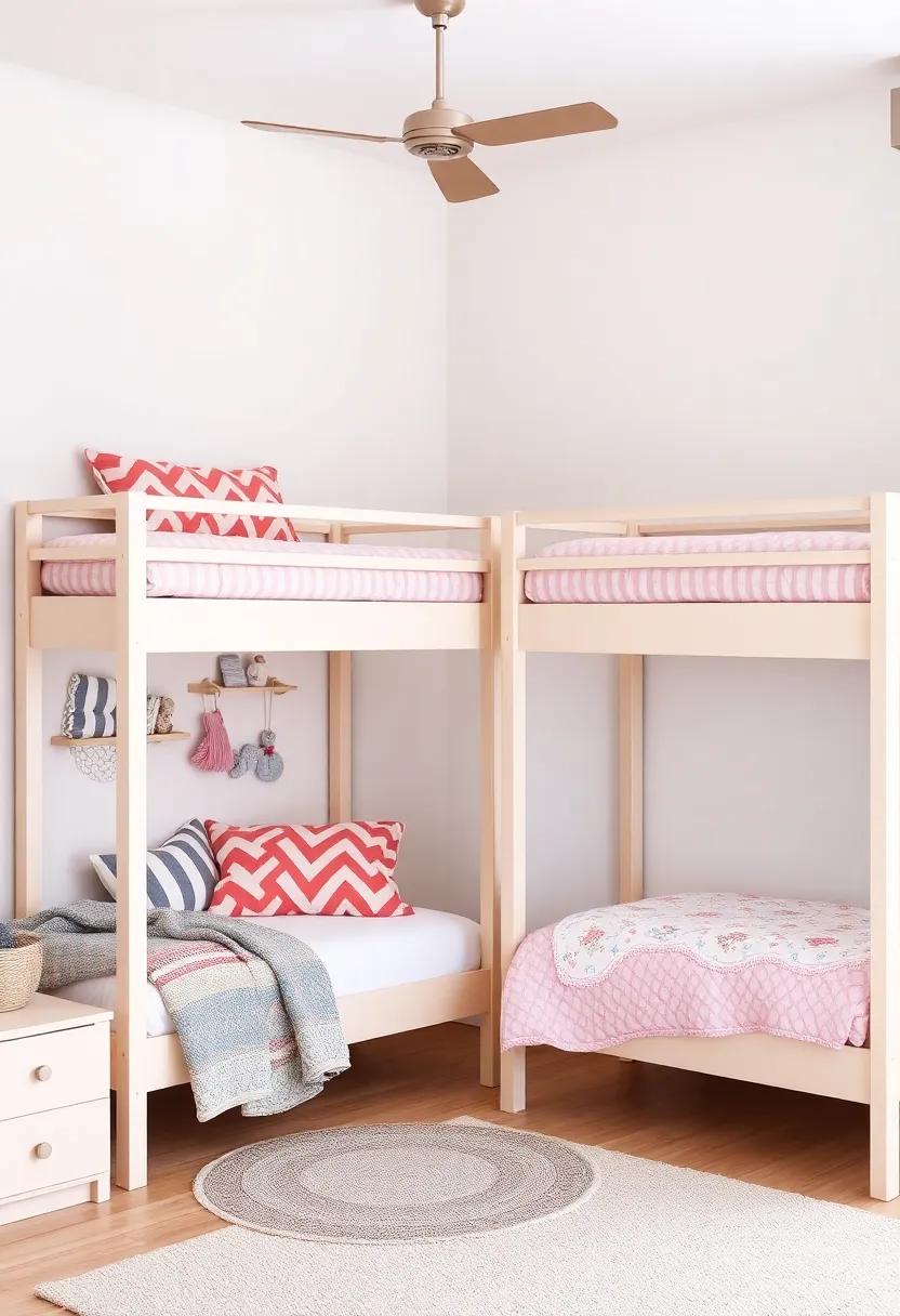 Charming Decor Elements to Personalize Your Bunk Bed Space