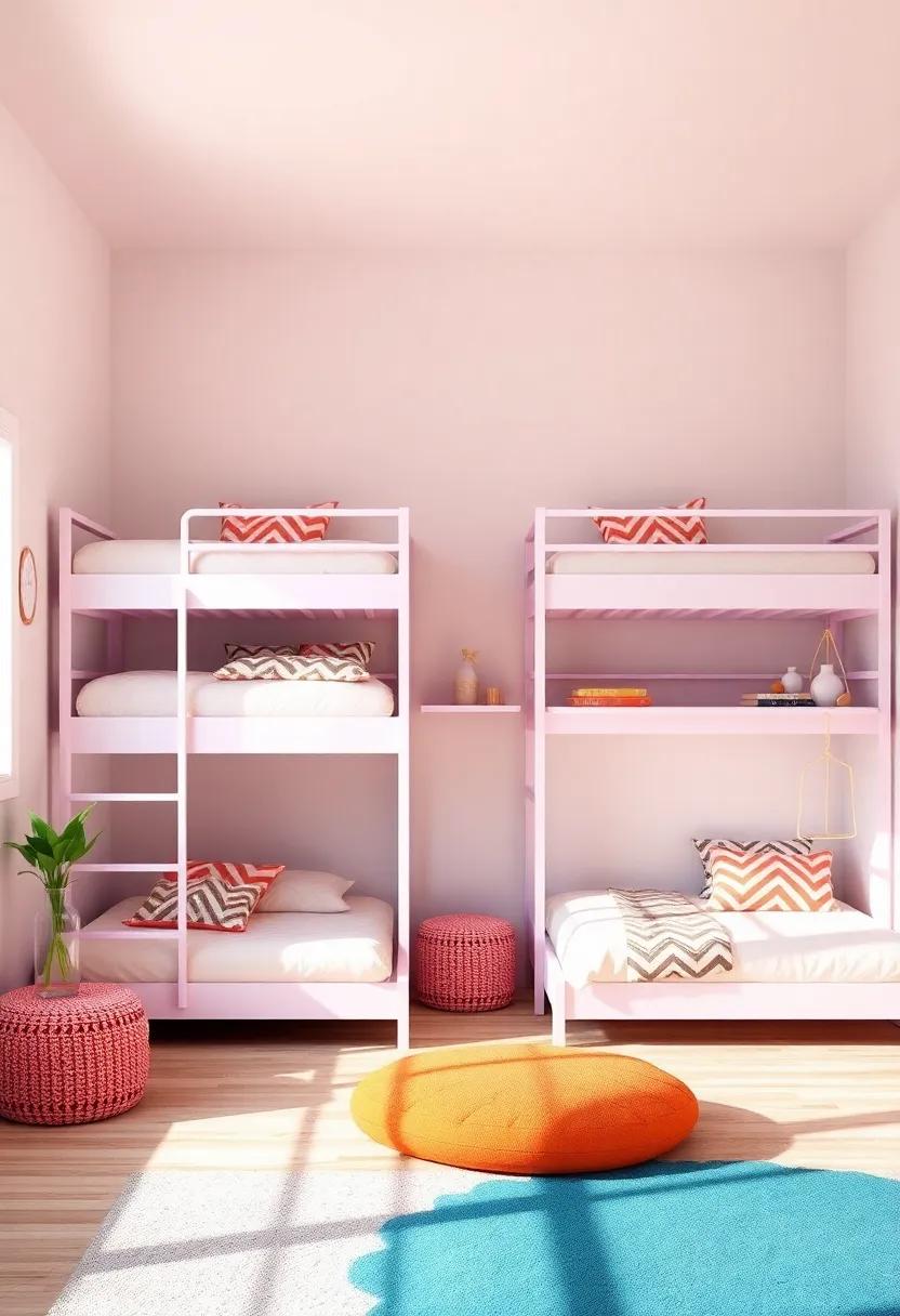 Transformative color Schemes that Enliven a‌ Bunk Bed ‍Setting