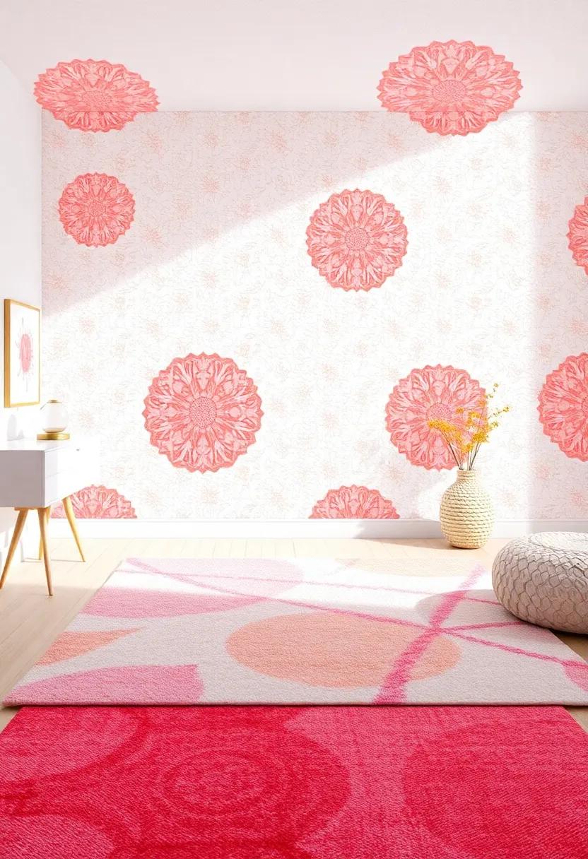 charming Patterns to Elevate a Girl's⁢ Room with Colorful Rugs