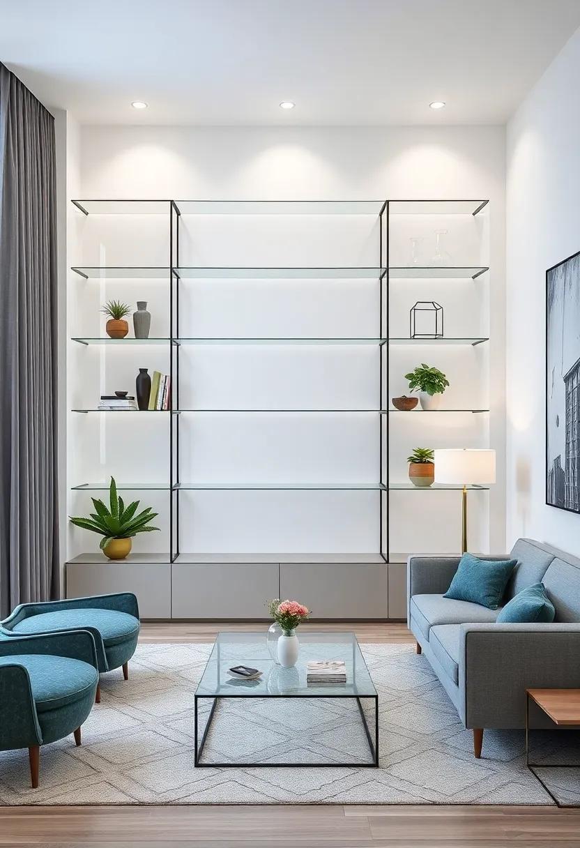 Embrace ‍the Transparency: How glass‌ Shelves Enhance Visual ​Dimensions