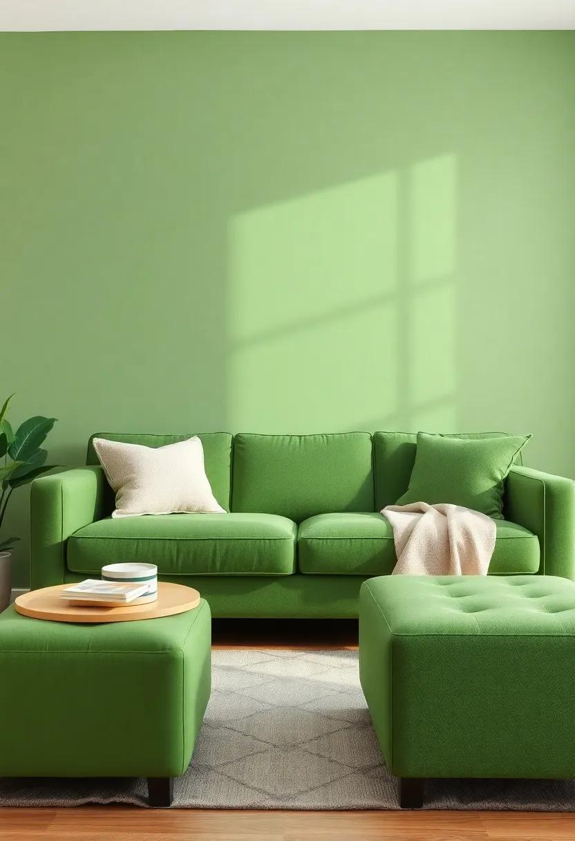 Creating a Functional yet Stylish layout Around‍ Your Green Couch