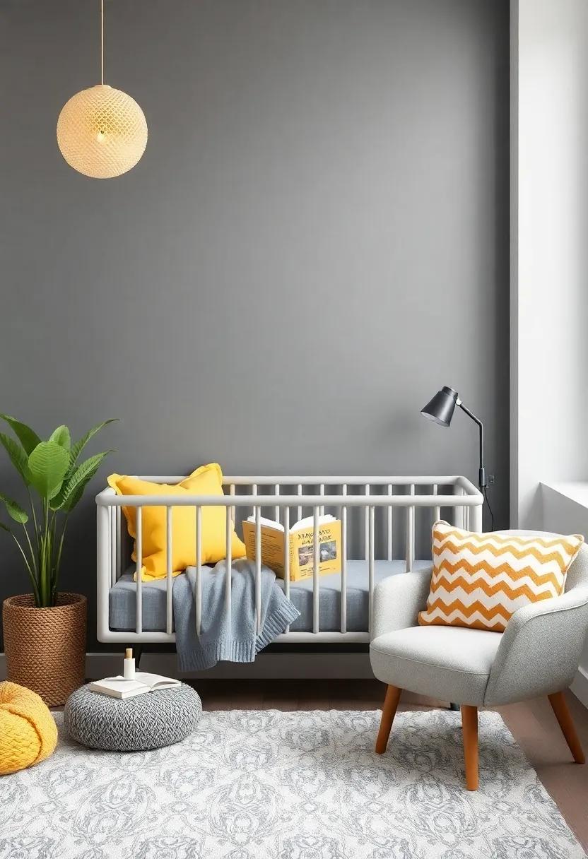 Creating ‍a Cozy ‍Reading Nook with Grey and ​Yellow ⁢Accents