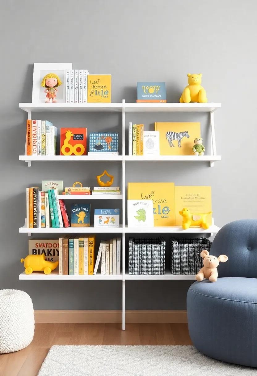 fun and Engaging‍ Shelving Ideas to Display Books ⁢and Toys