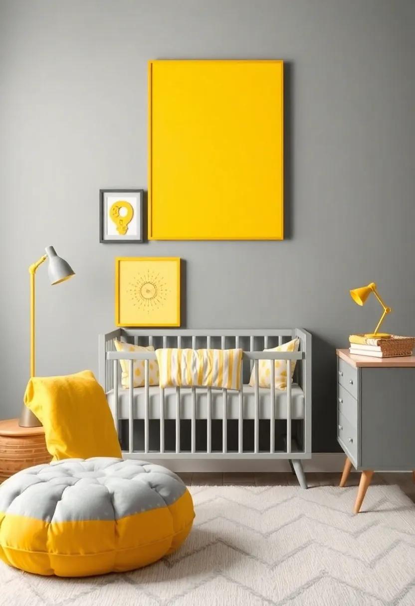 Stylish Furniture Pairings to Enhance the Charm ‌of Grey and ​Yellow Decor