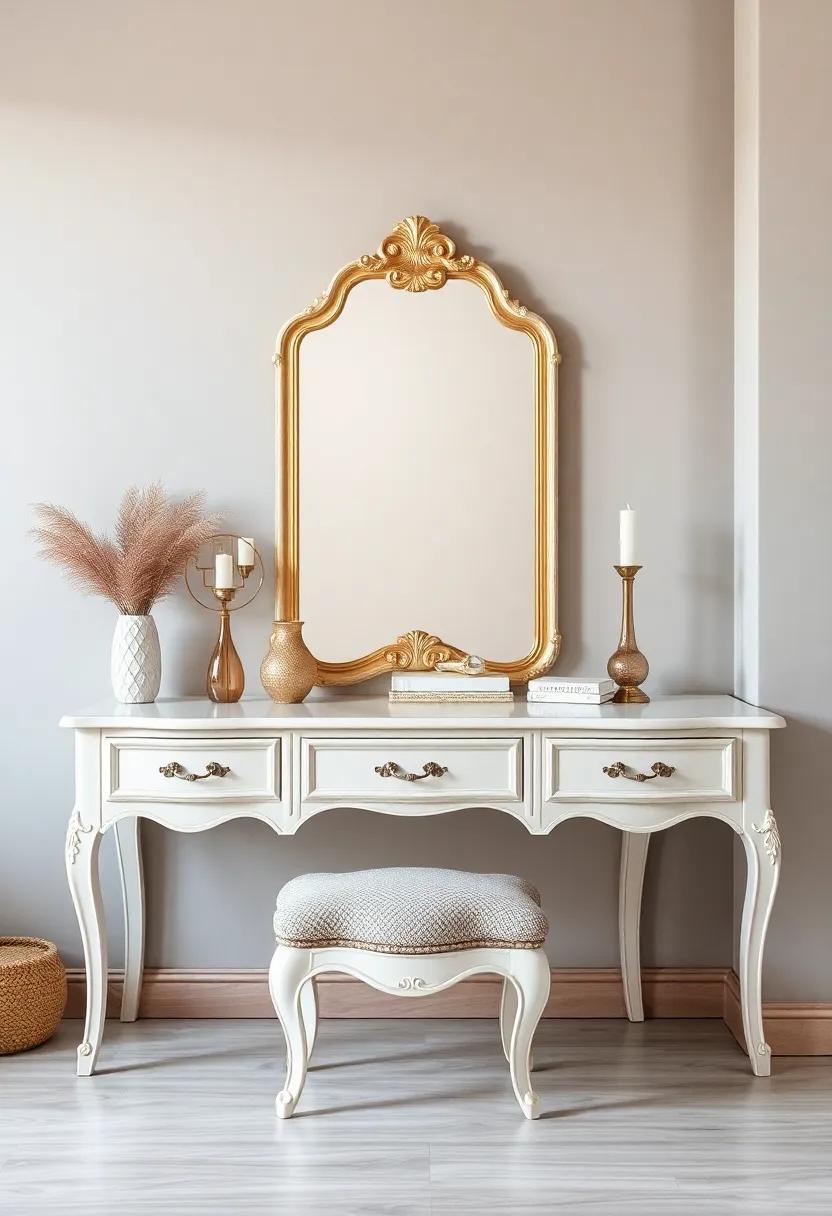 Vintage ⁤Finds:⁤ Treasure-Hunting for Unique ‌Vanity Table Accents