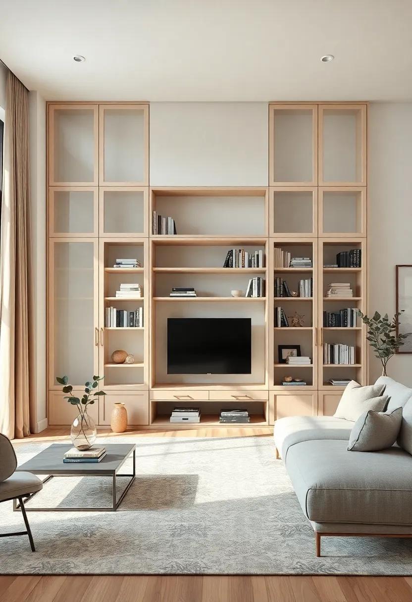 Creating a Focal Point: The Impact ⁢of Bookcases with ‍Glass Doors