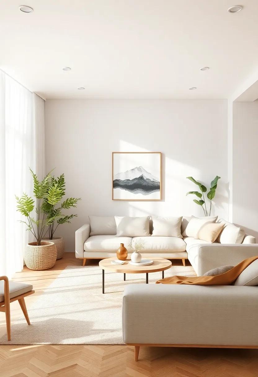 Embracing minimalism While Infusing Natural Textures Into ⁢Your Living Space