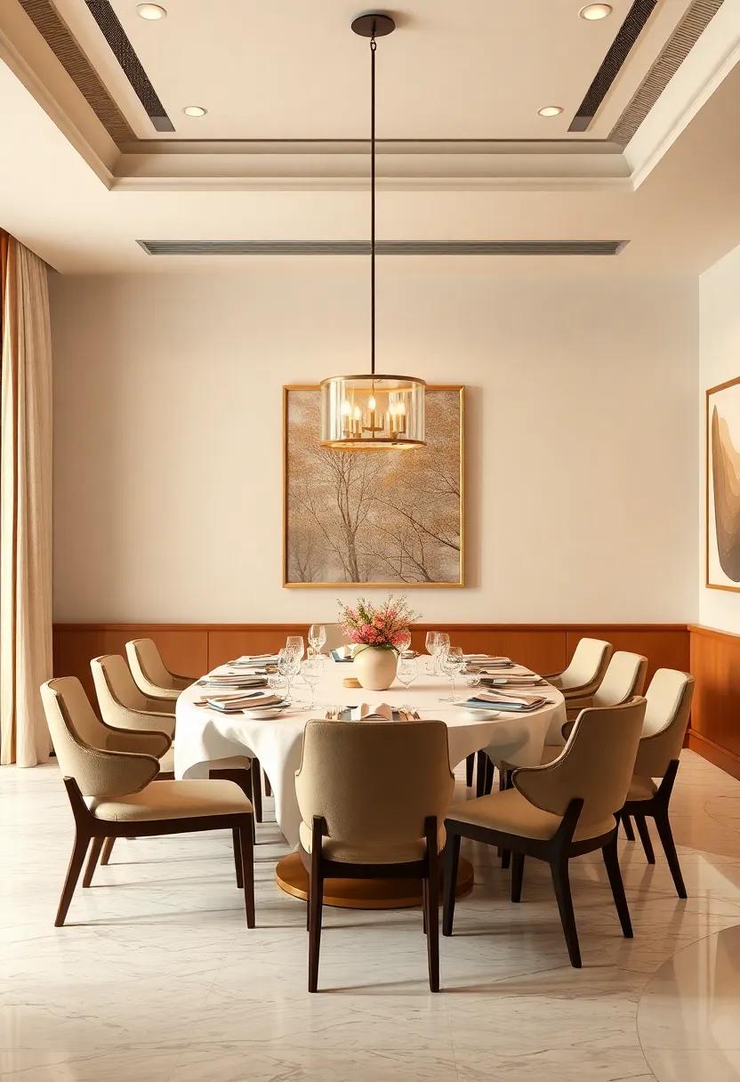 Crafting an Inviting Aura:‍ the⁣ importance‌ of Comfort in Luxury Dining Space