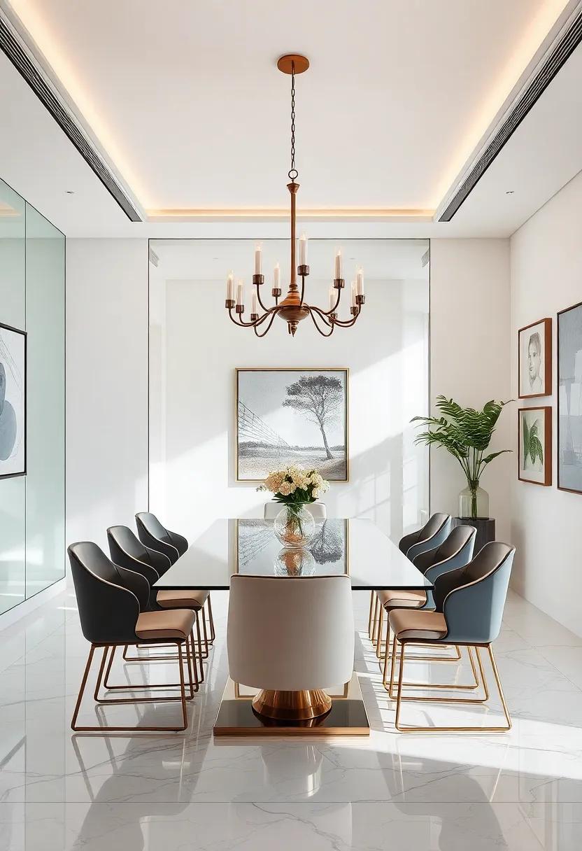 The Power‌ of Glass: Using Mirrors to Amplify Space and Light in ​Dining Areas