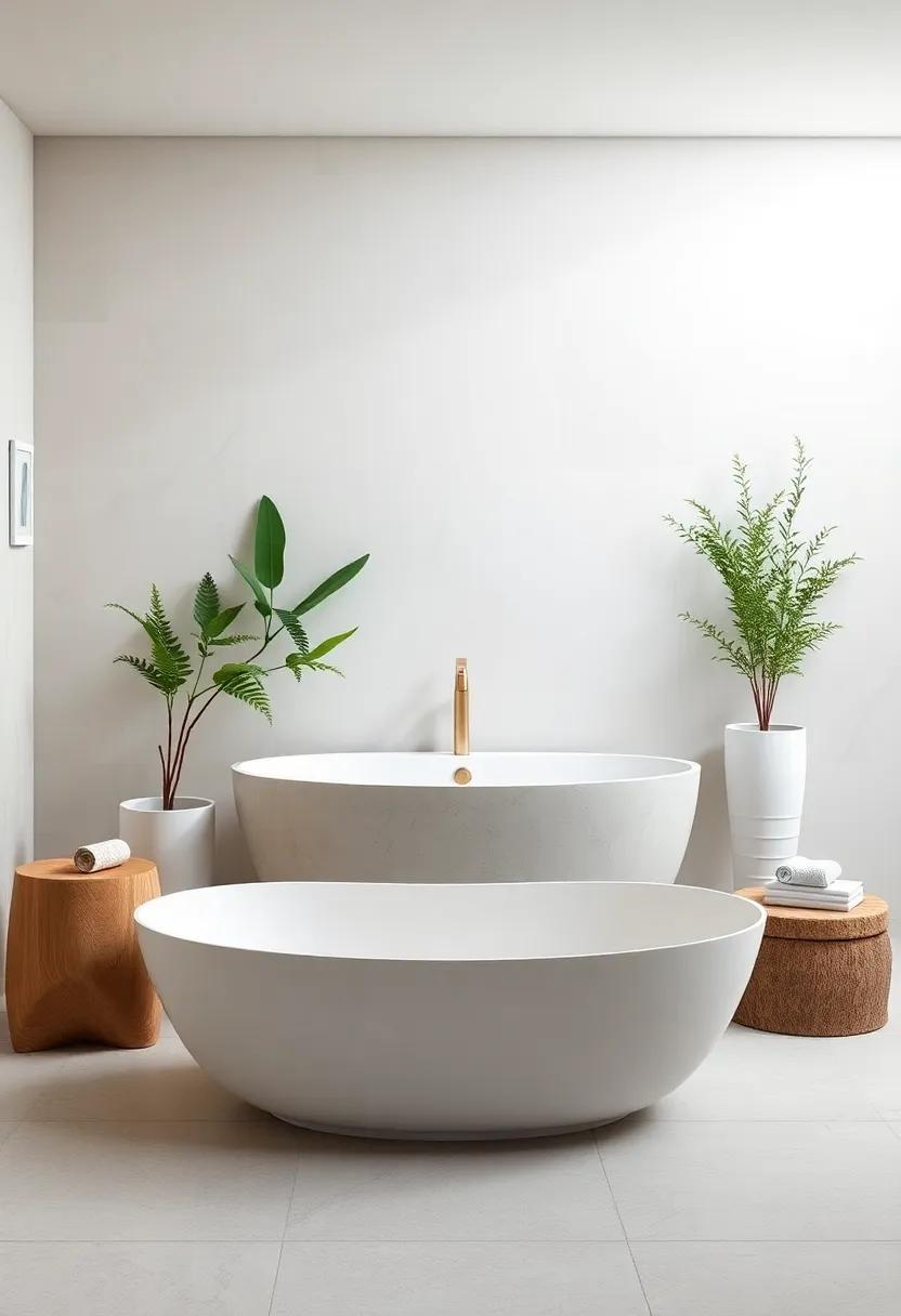 Nature-inspired Elements to Bring the Outdoors Into Your Bathroom Oasis