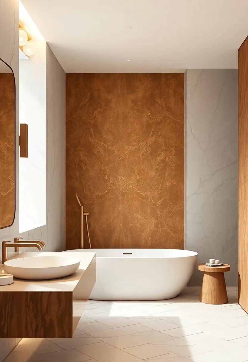 Rich Textures and Materials That Create Depth and Warmth in Your Bathroom