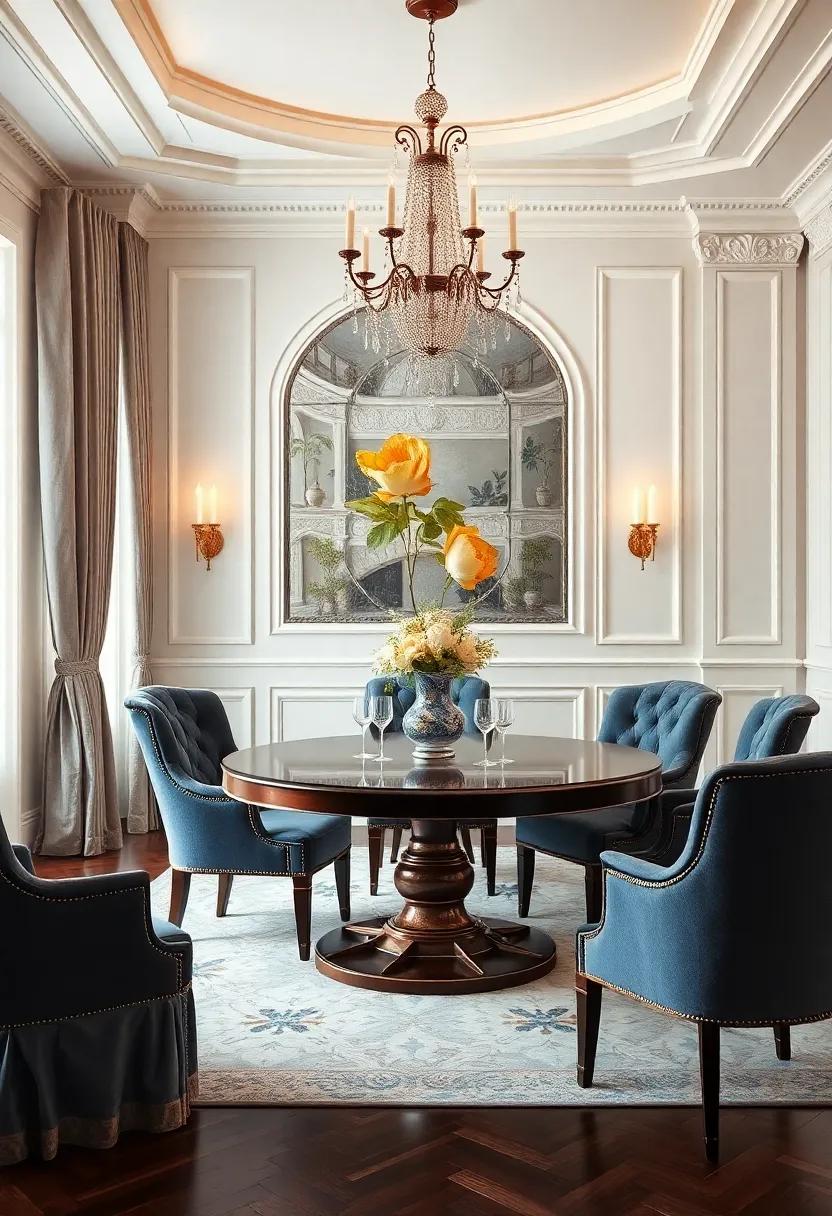 Plush Upholstered⁣ Seating:⁣ Choose lavish fabrics such‍ as​ velvet or silk for your dining chairs to⁢ create‍ a sumptuous and inviting atmosphere