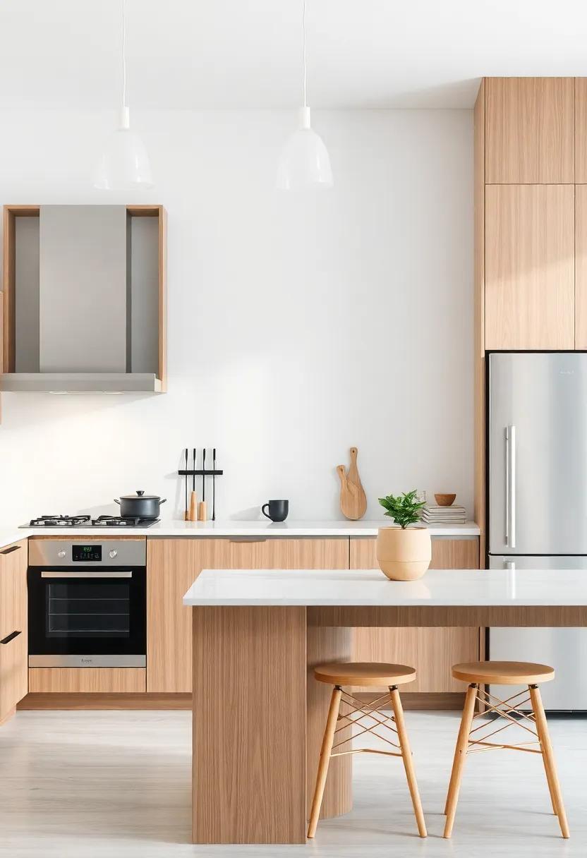 - Explore Minimalist Aesthetics for a Clean and Clutter-Free Kitchen Space