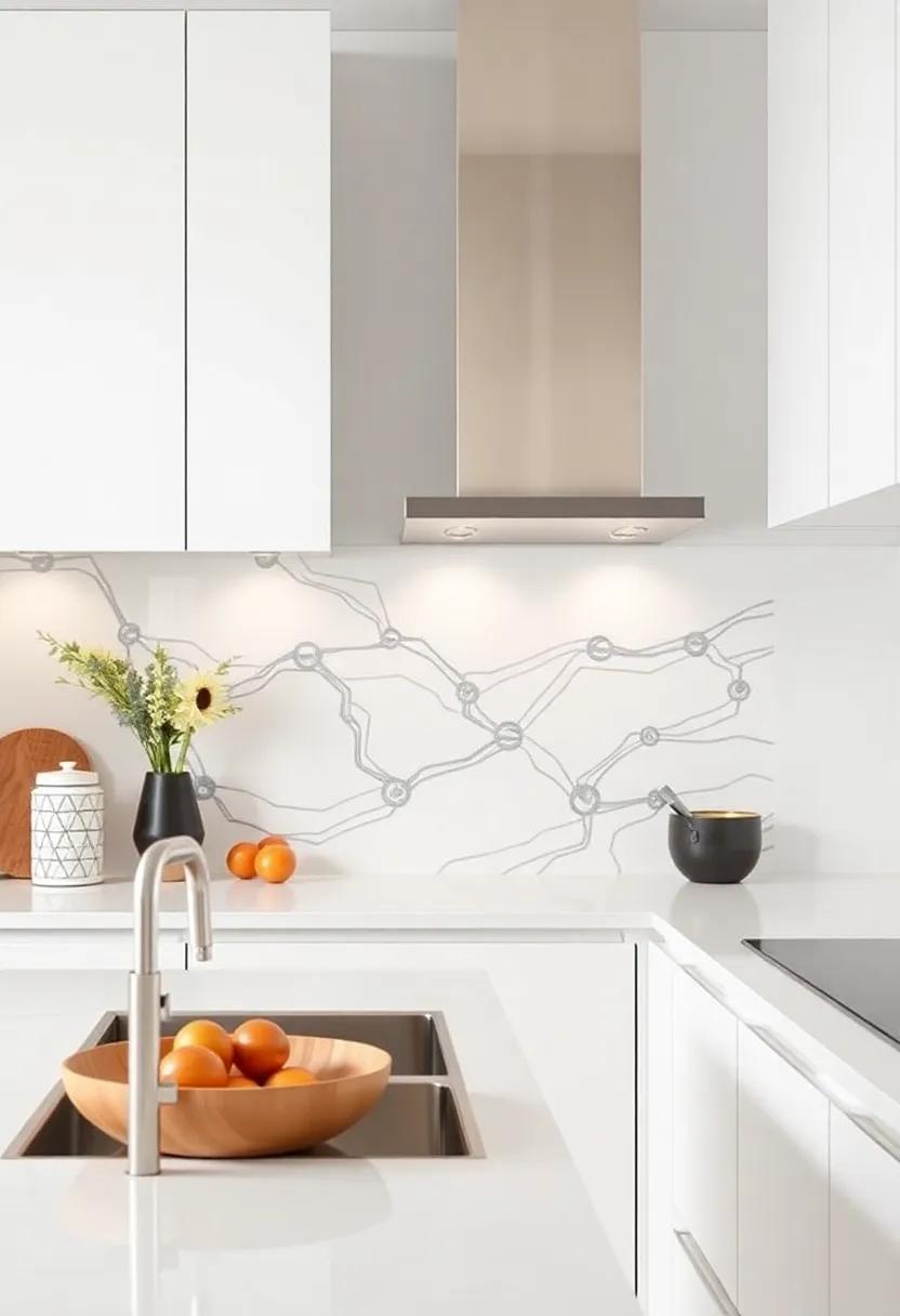 - Highlight Backsplashes as Functional Art Pieces in Modern Kitchens