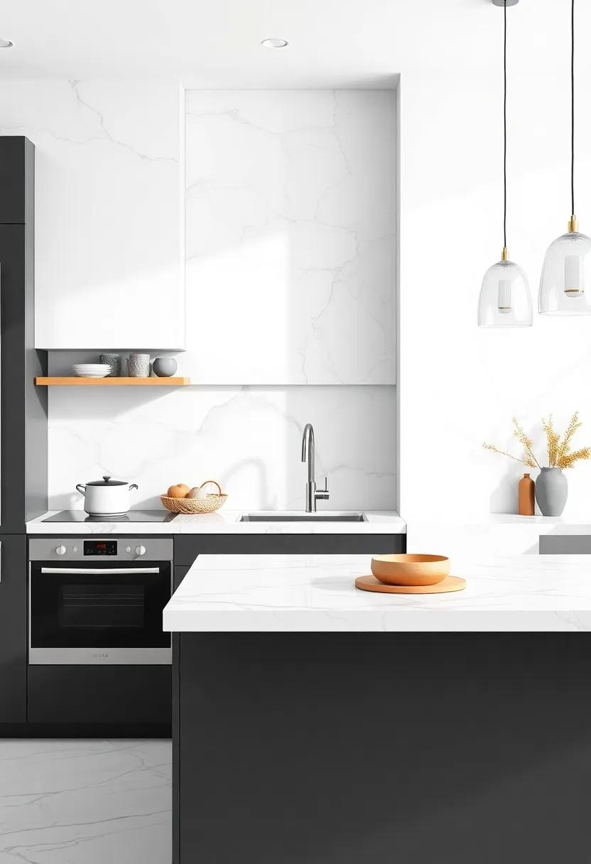 Color Coordination: Blending Marble ⁢with‍ Kitchen Accessories