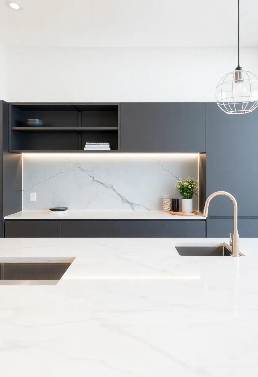 Transforming Small Spaces With Sleek Marble⁢ Surfaces