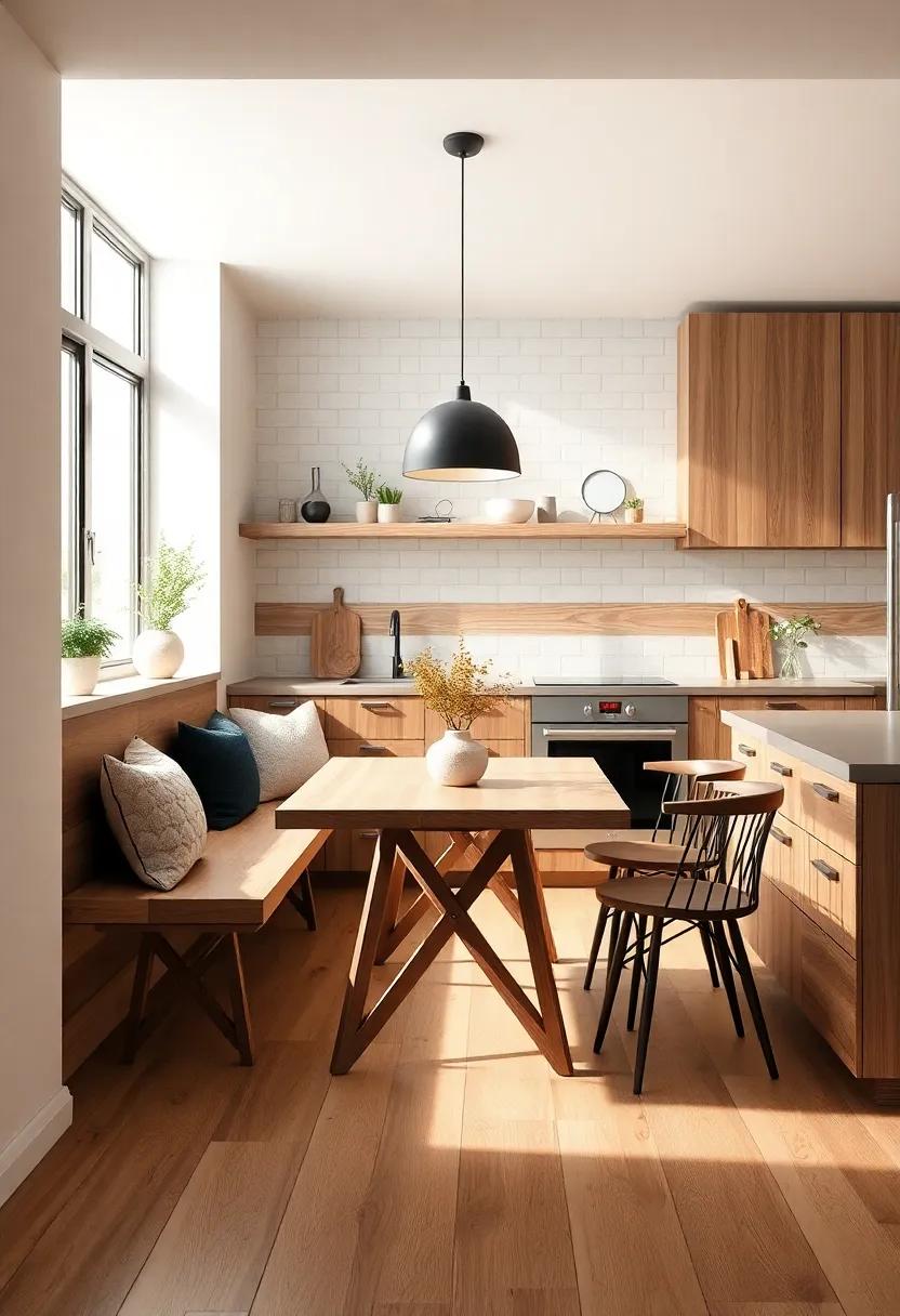 Creating Cozy Nooks: wood-Infused ‌Kitchen Seating Arrangements