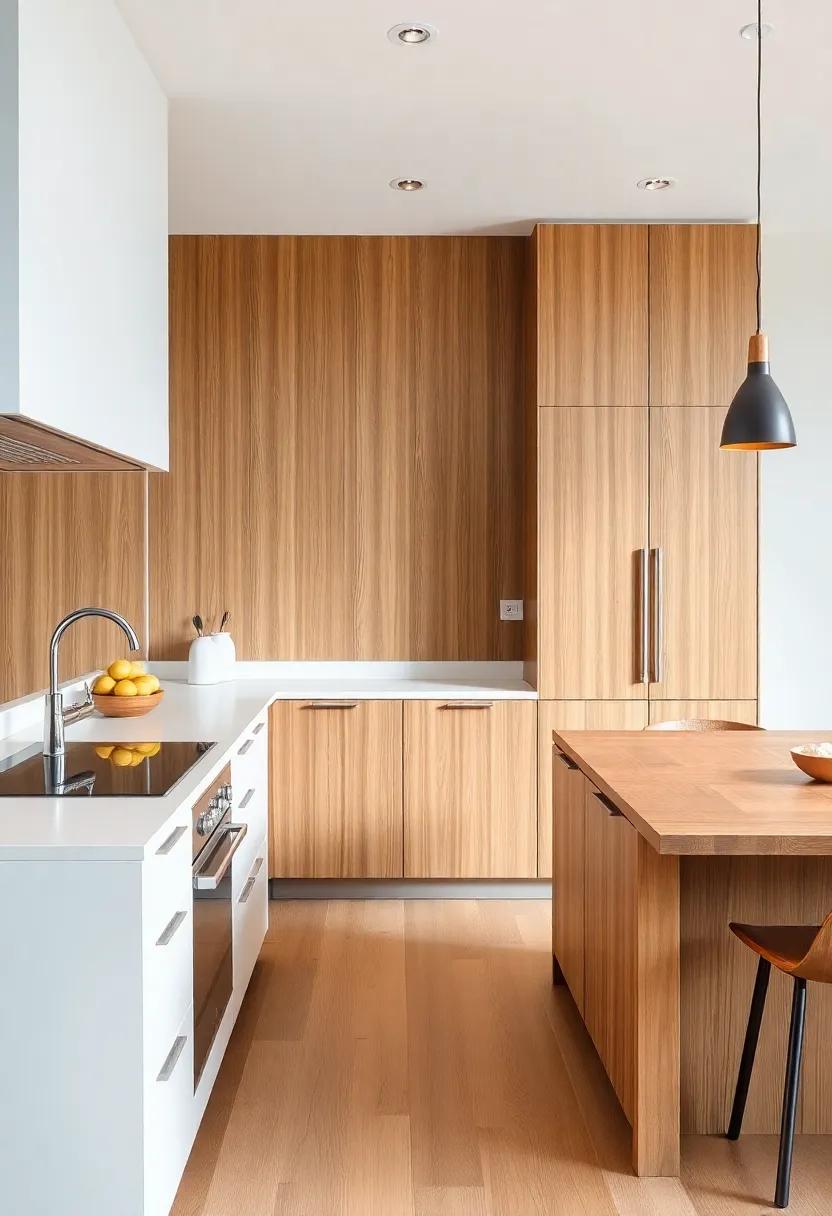 Creating⁤ Flow: Transitioning between‍ Kitchen ​and⁣ Living Spaces ‍with wood