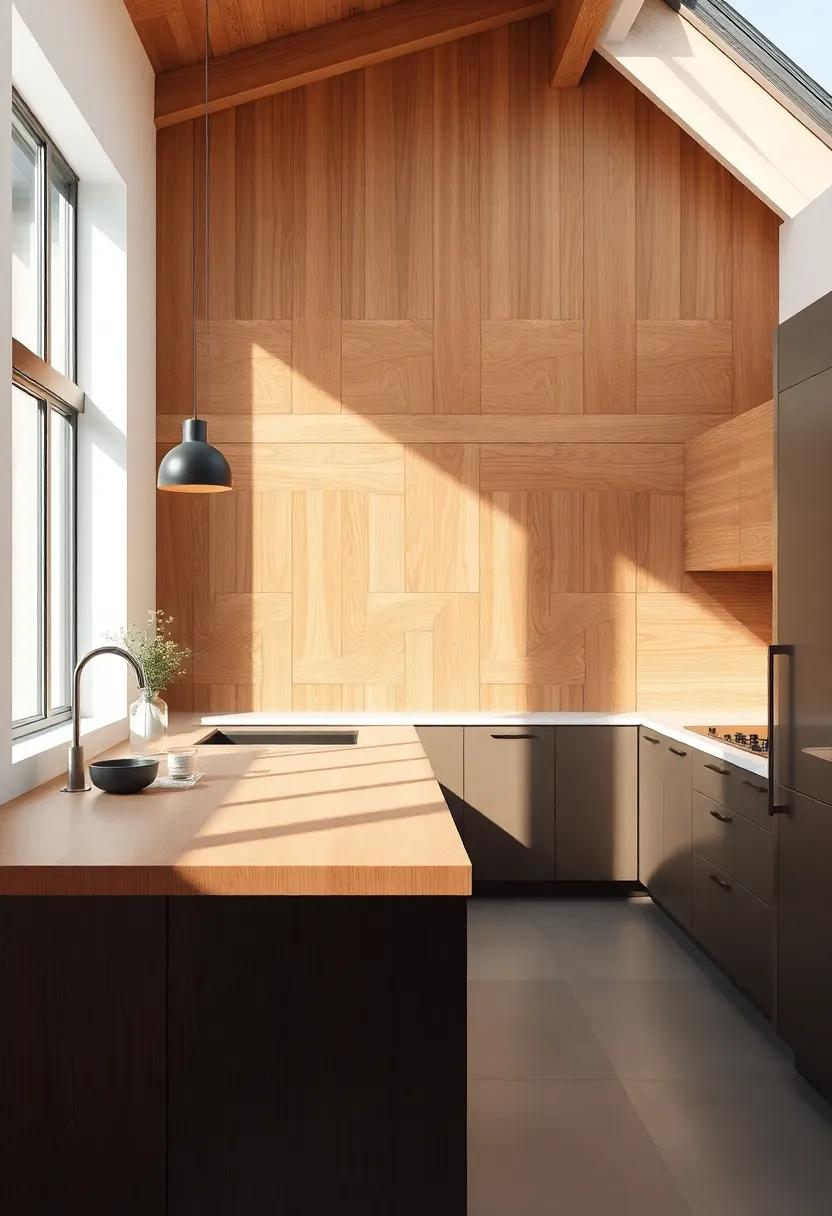 Light ⁣and ​Shadow: ⁣how ⁣Natural ⁤Wood Enhances Kitchen Light play