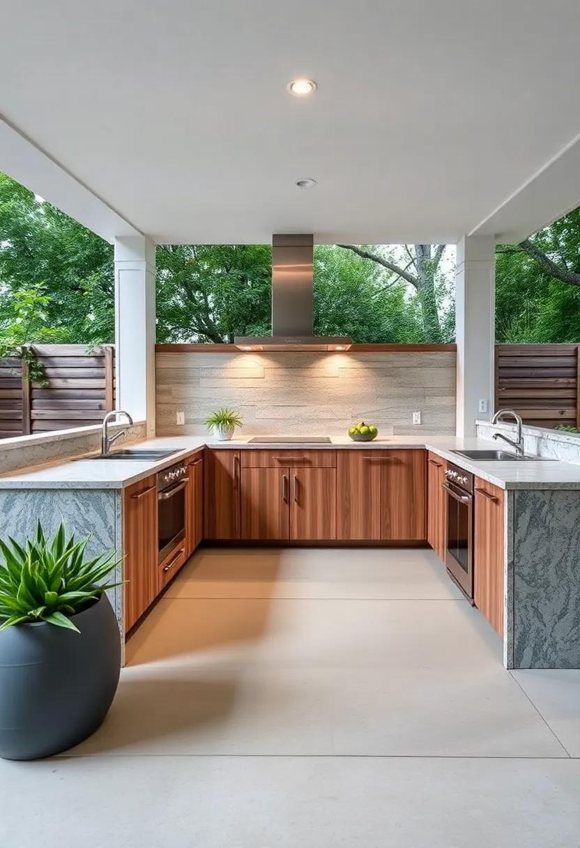 Innovative Materials: Elevating Durability and‌ Aesthetics in Outdoor Kitchens