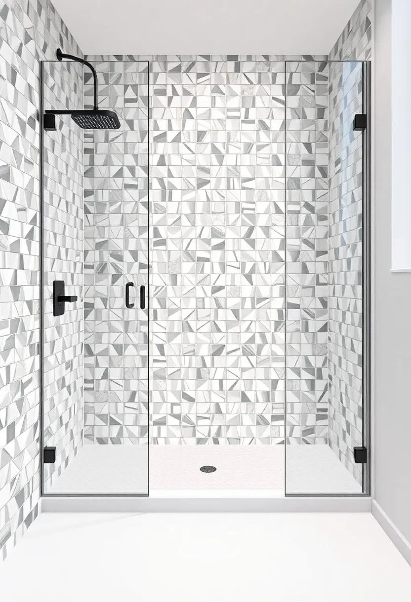 Statement ​Accents: The Role of Decorative Tiles in Shower Designs