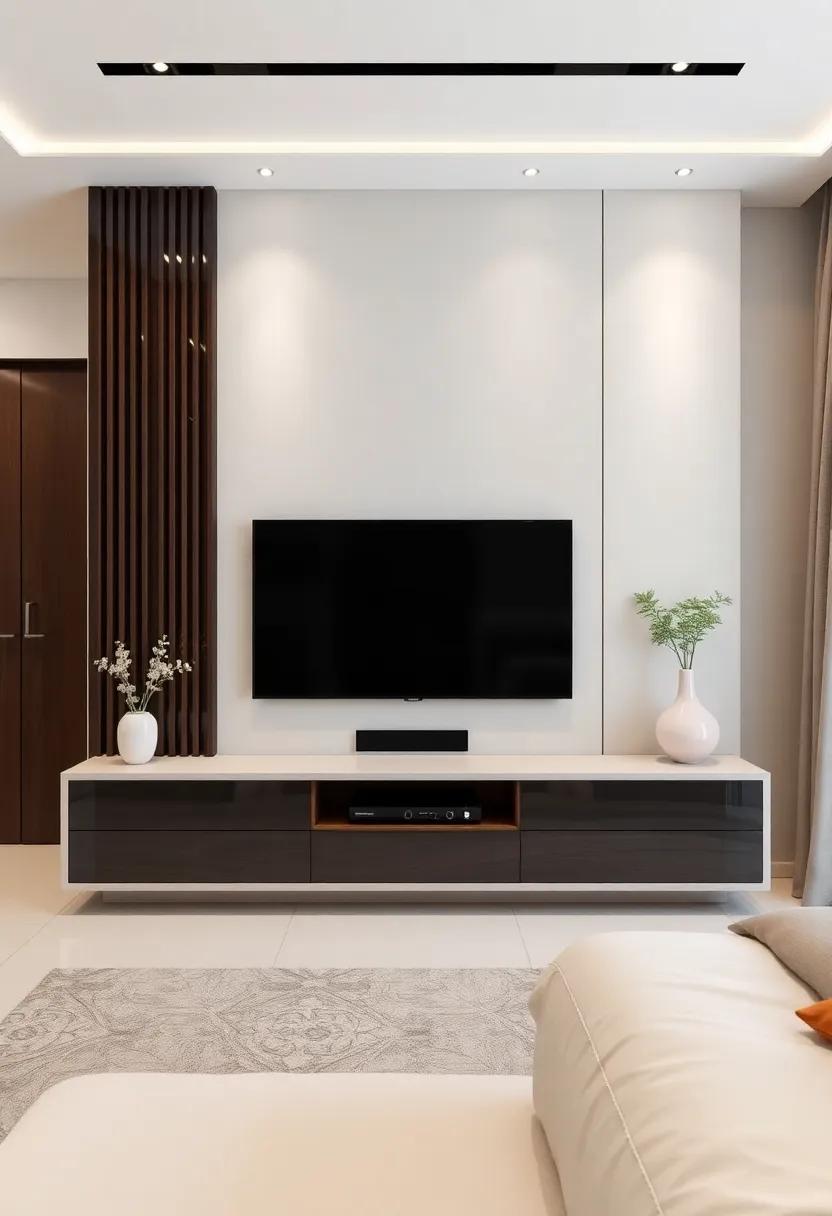 Exploring Versatile⁤ Layouts for seamless ​Integration ‌of⁣ TV Units