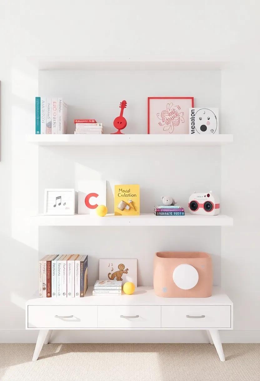 Symphonic Shelves: Displaying Books⁢ and Toys‍ with a Musical Twist