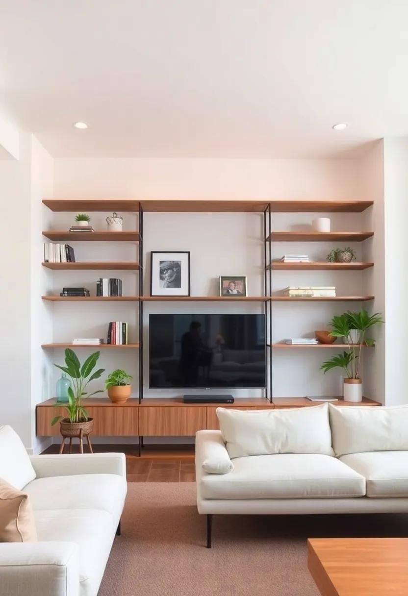 Embracing‌ the Open Concept: Transforming​ Your Living Room with Shelving