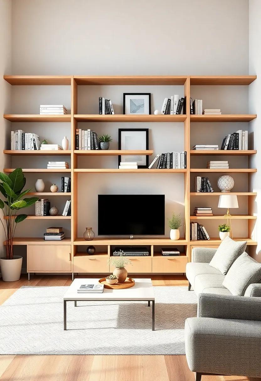 Functional Versatility: Utilizing Open ⁤Shelving‍ for Books and ⁢Decor