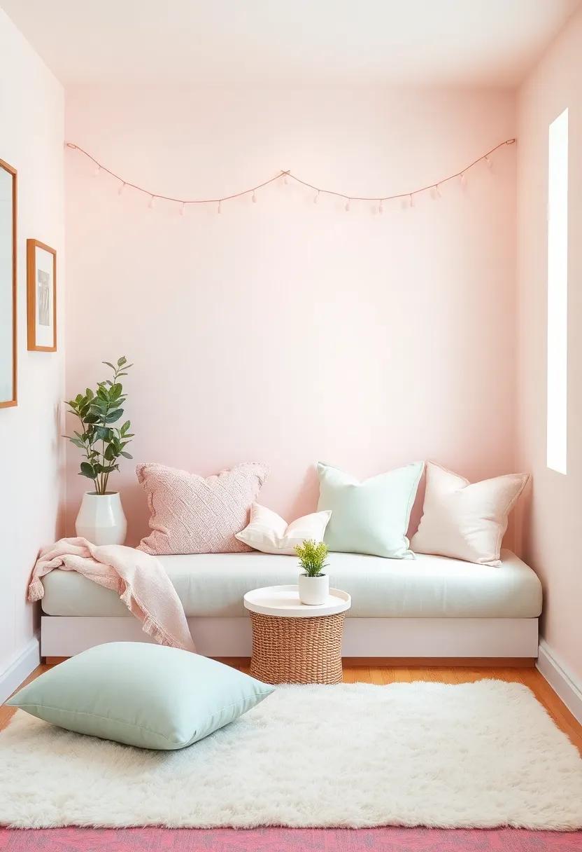 Creating a ⁣Cozy Reading Nook ⁣with⁤ Soft⁤ Pastel Accents and Comfy Pillows