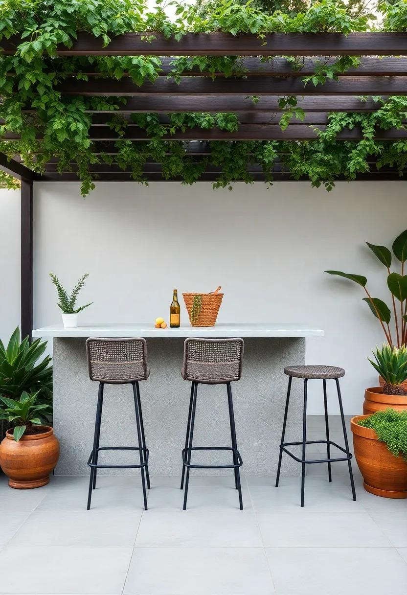 Celebrating ‌Nature: Integrating Your​ Bar Stools With Garden Elements