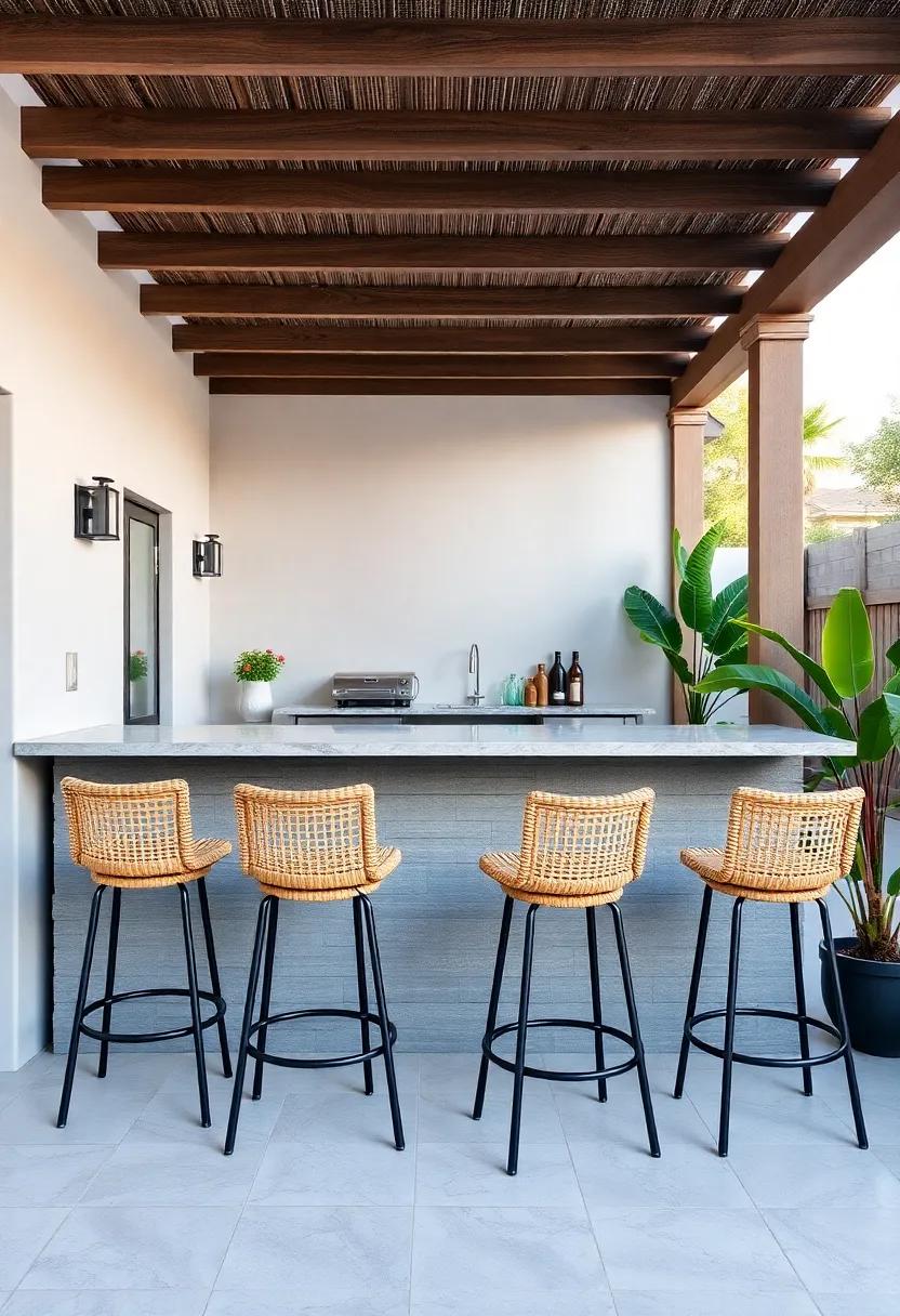 Outdoor Entertaining:‍ Key features to Look for in Bar​ Stool Design