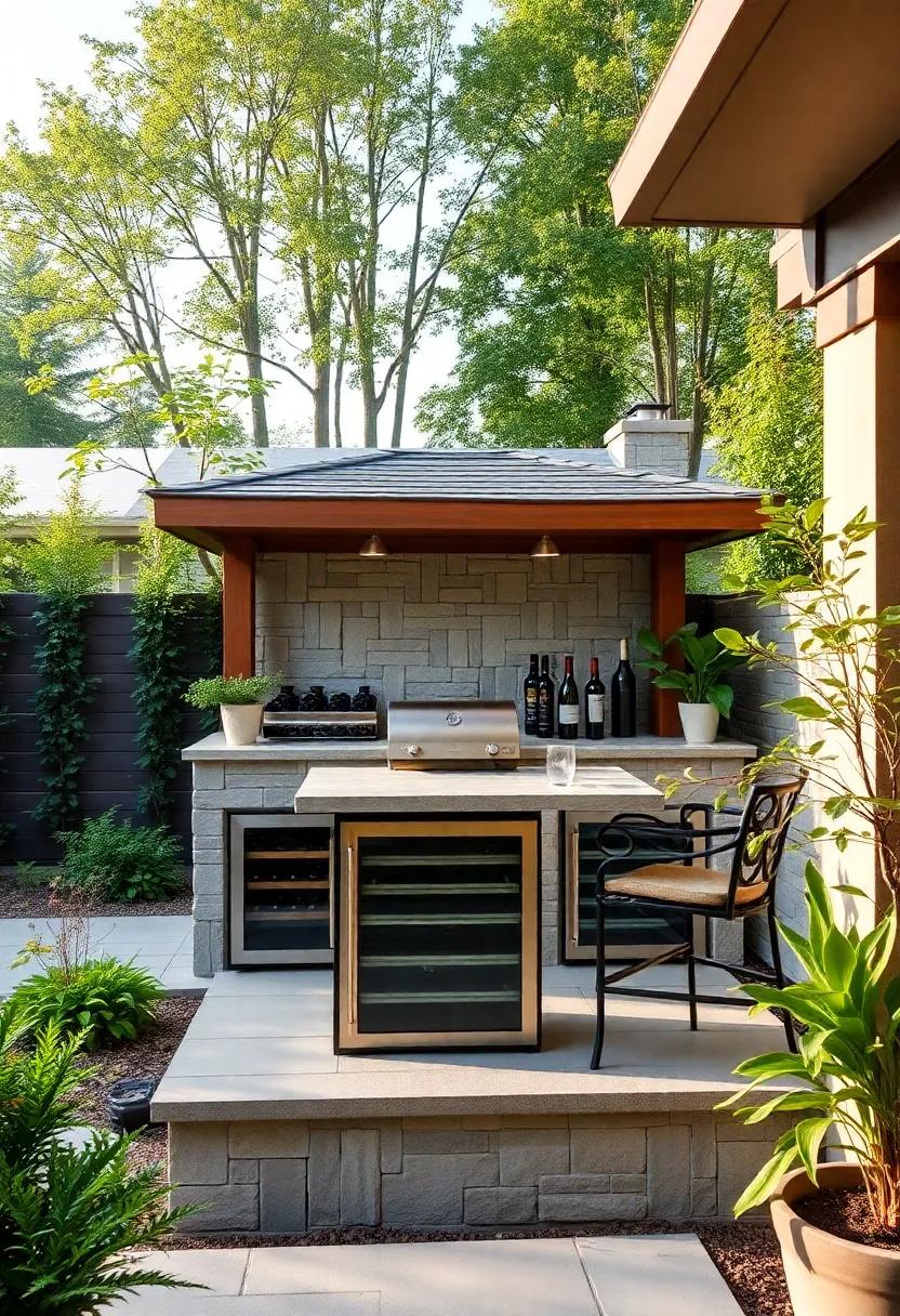 Integrating Nature with Patio Bars ​Surrounded ⁢by‌ Lush Landscaping