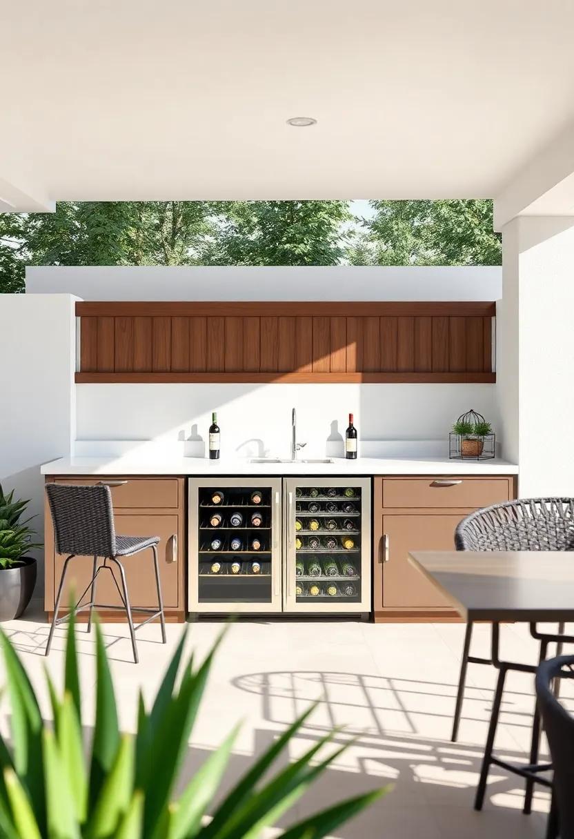 Choosing the Right Location ‌for‍ Your Patio Bar with Wine Cooler