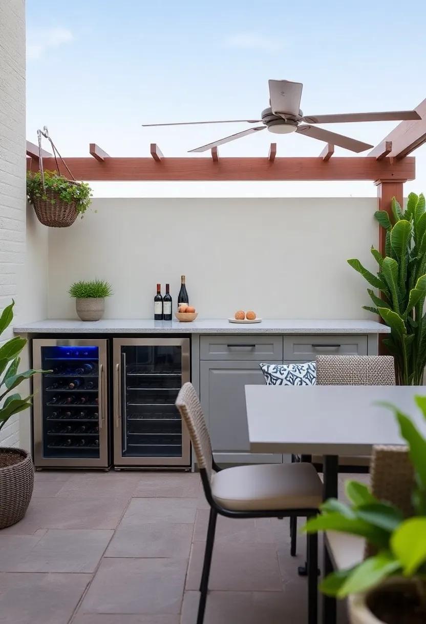 Accessorizing your Patio Bar⁣ for a Tailored Aesthetic