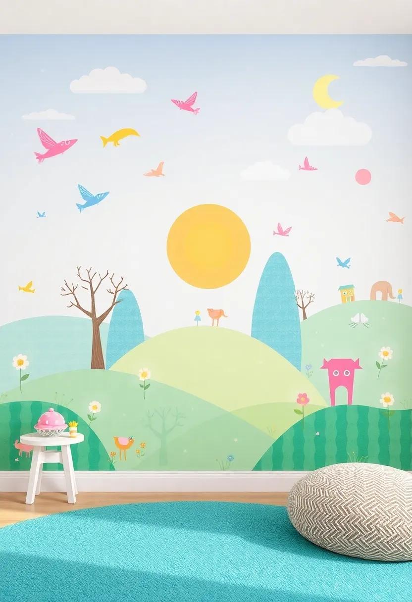 Whimsical Wall⁤ Murals Transforming ⁢Imagination into Reality