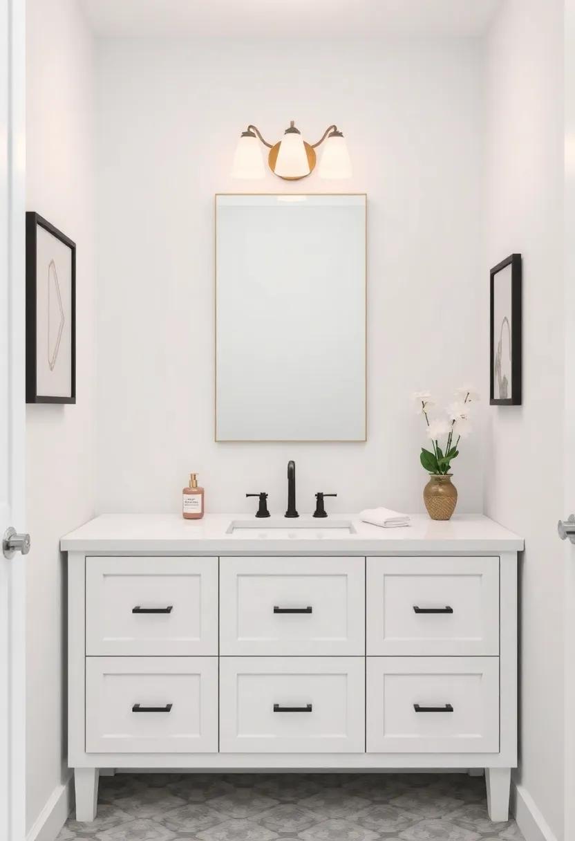 Color‌ Pop:⁢ Bold Vanity choices That Make a⁣ Statement in Your Space