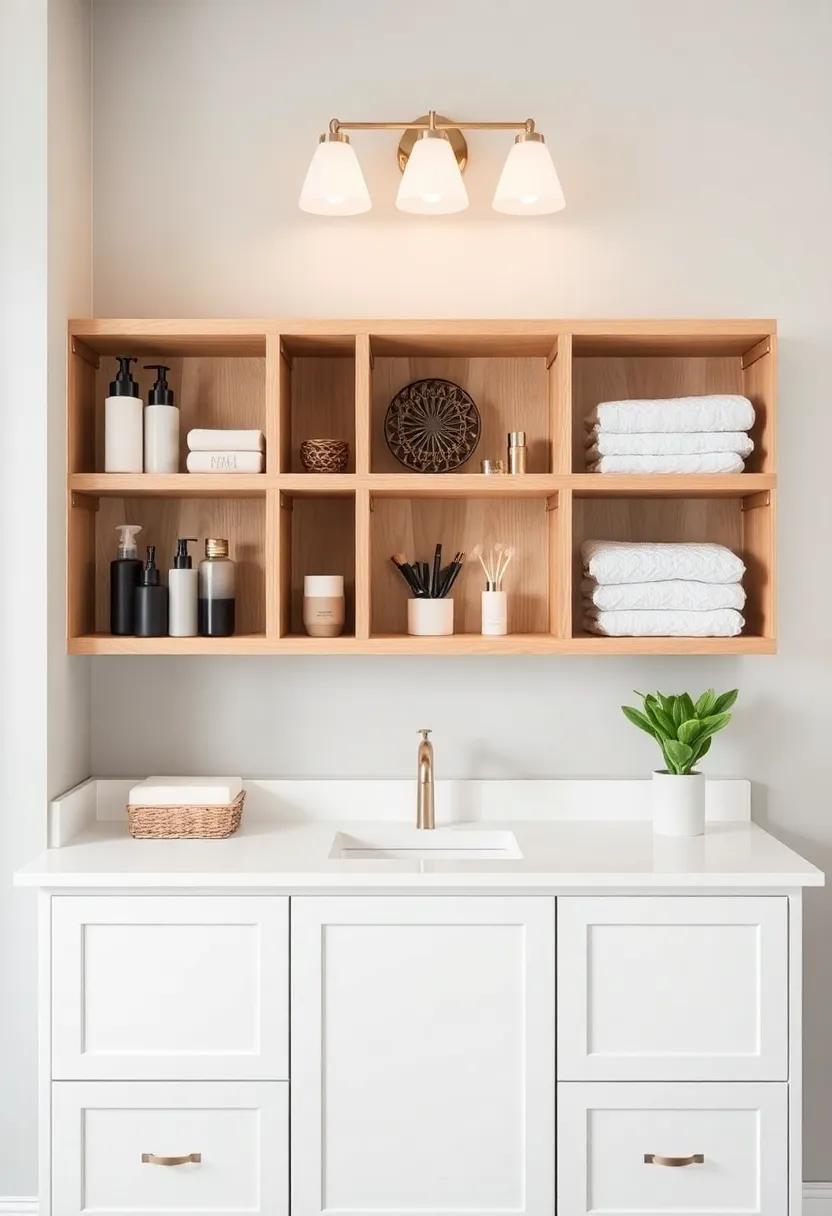 Embracing Open Shelving: Showcasing​ Style Through Vanity accessories