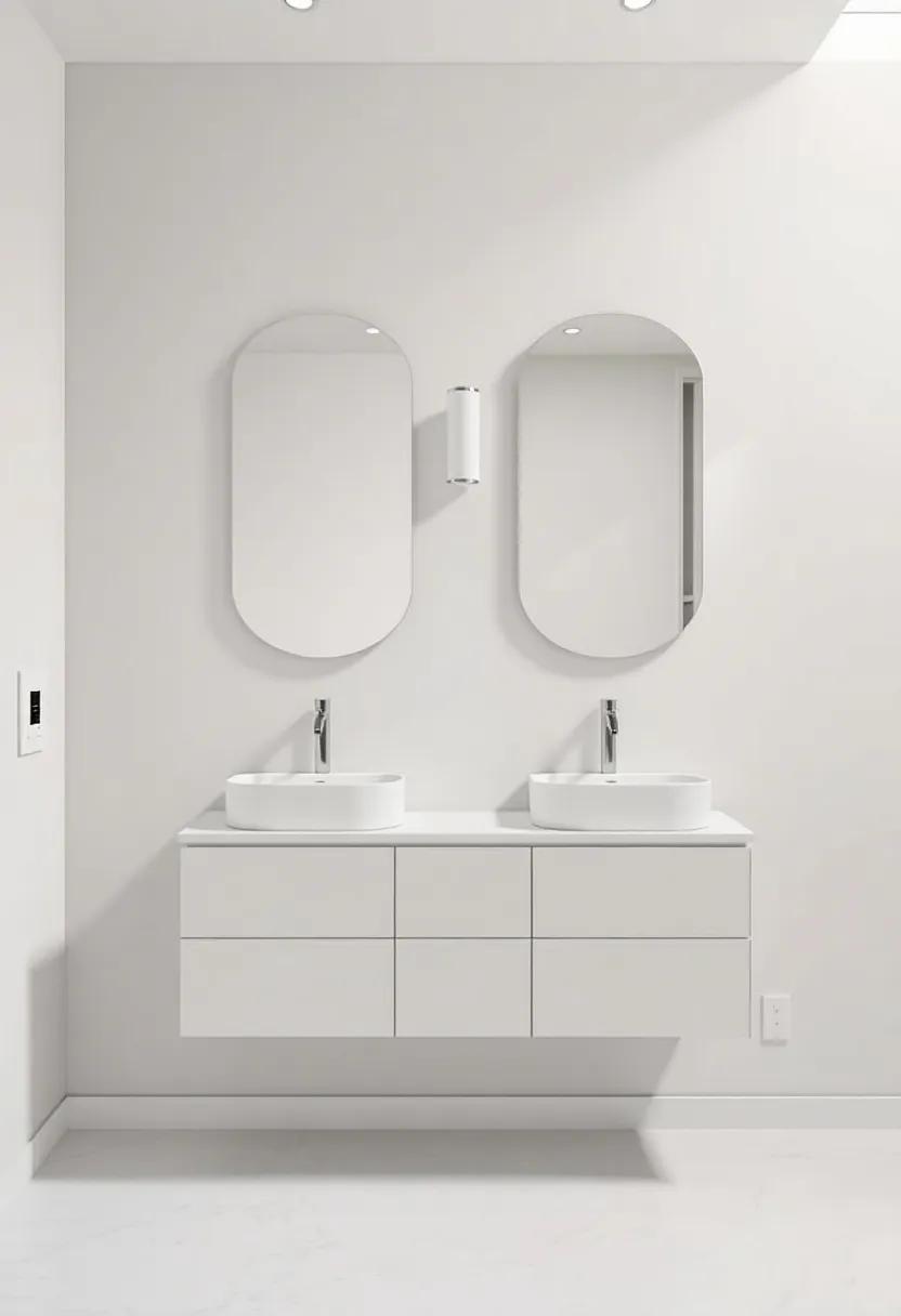 Floating ⁢Vanities: Creating an Illusion of Space ​in ‍Compact Powder Rooms