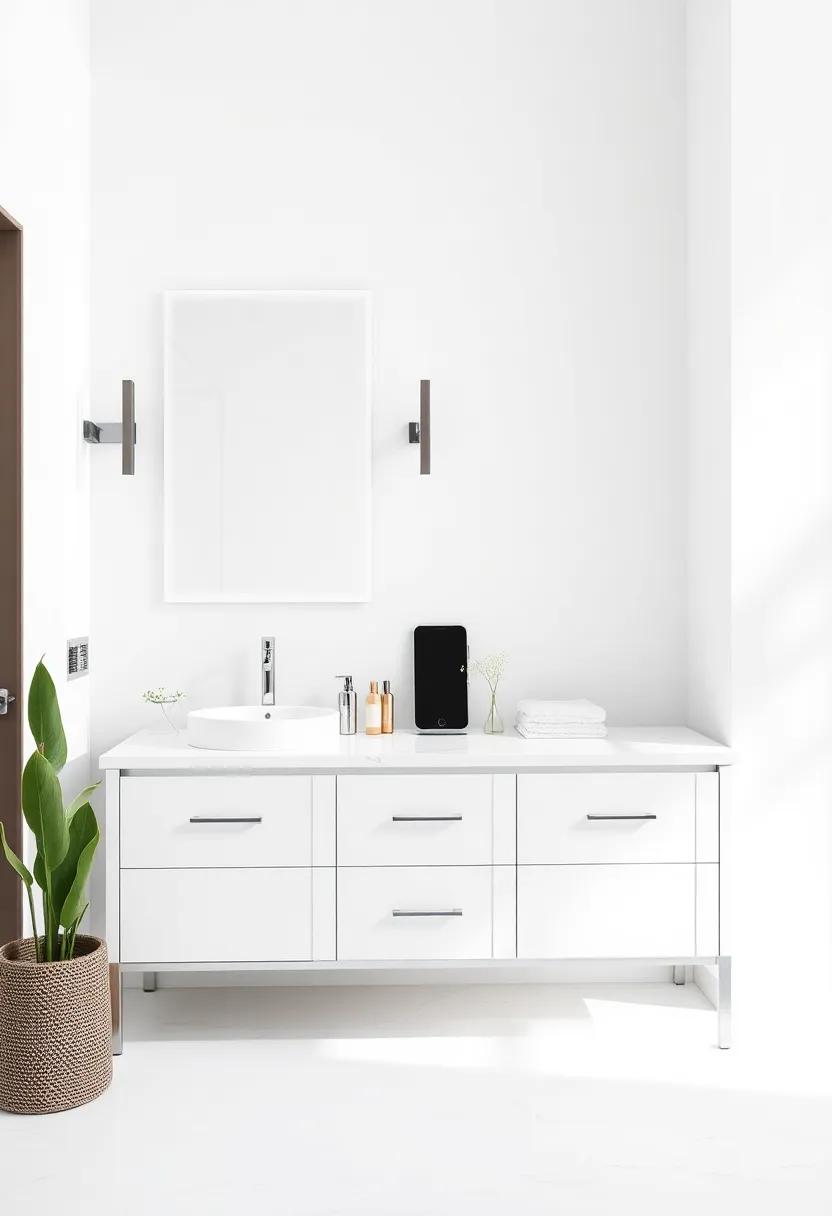 Smart ‍Technology: Integrating⁣ Modern Innovations into‌ Your Powder Room ​Vanity