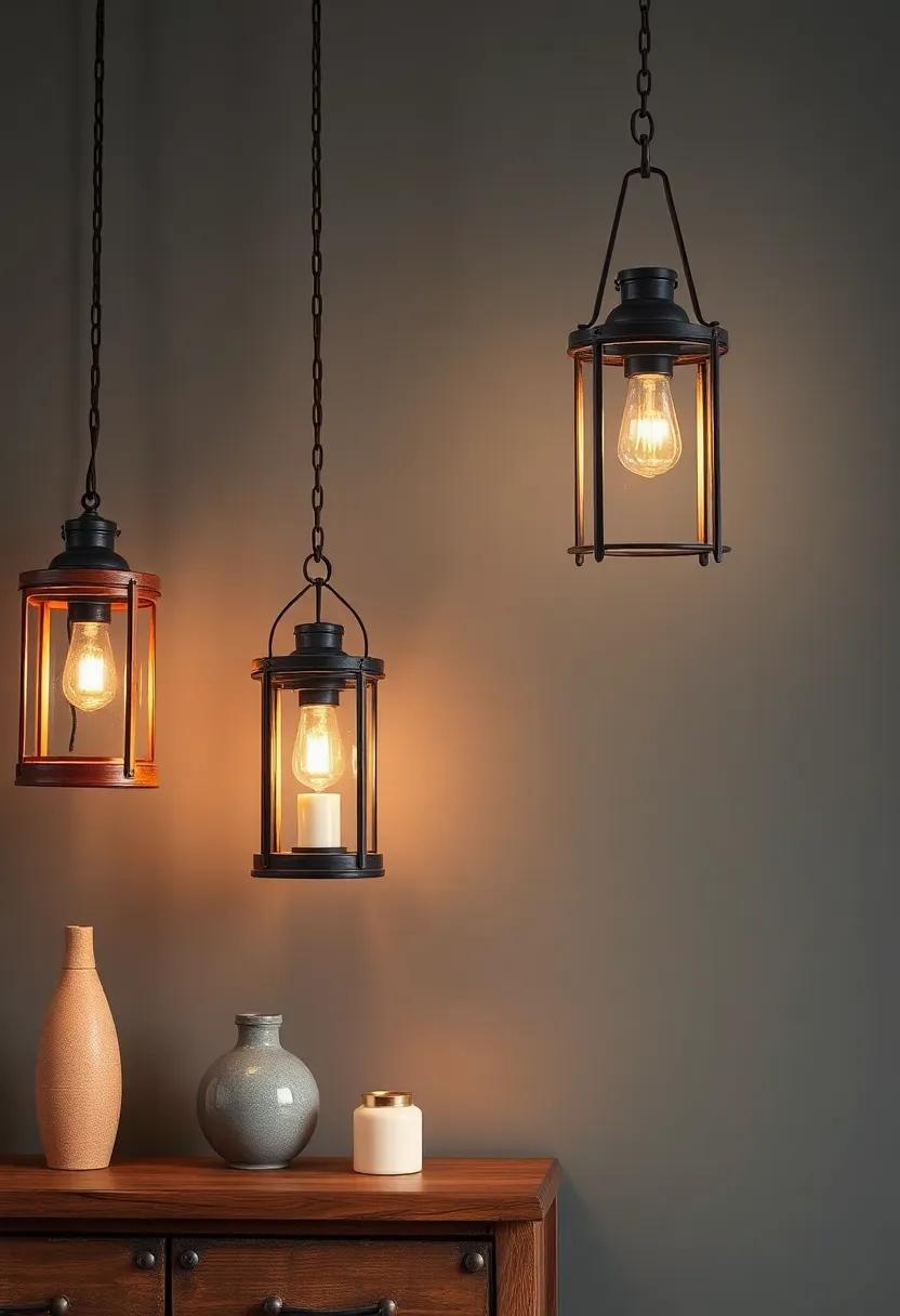 Color Palettes: Complementing Rustic Lanterns with interior Decor